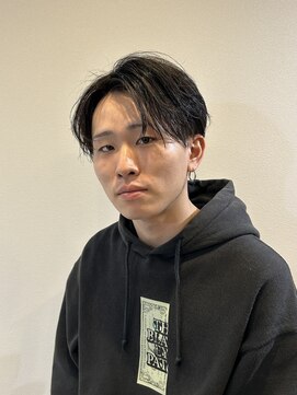 ノブレス ノアール(NOBLESSE NOIR) センターパート/コンマバング