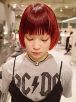 ダブ アオヤマ(DaB AOYAMA)&nbsp;「モリ」似合わせボブ / チェリーブラウン 似合わせカット