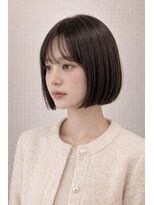 ハヌル(Haneul) 巣鴨/髪質改善/白髪染め/ミニボブ/01