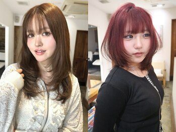 ハニー(HONEY by Chord)の写真/【昭島駅3分】顔周りまでこだわり盛れるレイヤー＊ミディアムからロングまでトレンドのレイヤースタイル♪