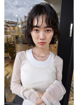 クラン エン バイ ヘッドライト 二子玉川店(clan en. by HEADLIGHT) 二子玉川/攻めナチュラルパーマ/くせ毛活かしカット