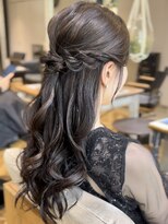 ザザ ZA/ZA 神楽坂 結婚式・お呼ばれにおすすめ!上品ハーフアップ