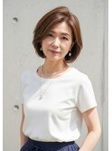 朝のスタイリングを楽に！おさまり重視のボブレイヤー♪