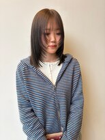 ロックス バイ マグ 松本(rocks BY MAG)&nbsp;大人可愛いダブルカラーショコラブラウン似合わせレイヤーカット