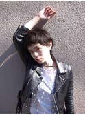〔people〕ざっくり無造作なパーマショート