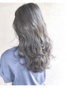 ヘアーアンドアトリエ マール(Hair&Atelier Marl) 【Marlイルミナカラー】ハイライト入りブルージュふわふわロング