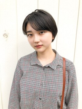 フルール(hair place Fleur) 人気の耳かけマッシュ☆ショートボブ