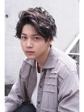 レニーバイエース(LANY by ACE) 【LANY 横浜】 アップバング×パールブラウン