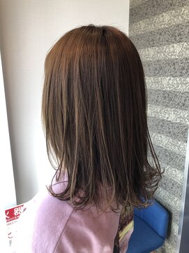 ロンドアベニール 北千住(Lond avenir) namie  ブリーチ無しハイトーンベージュ