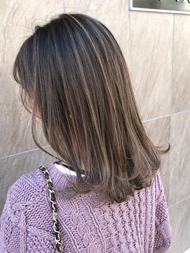 レイズ 立川(RAYS) 【RAYS/金本】ハイライトを重ねて作る外国人風カラー［立川］