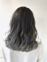 ミラバイグリーン(Mira by green)&nbsp;【担当JUN】ネイビーカラー大人かわいいグラデーションカラー