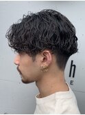 スパイラルパーマ/ツーブロック/メンズマッシュ/ツイストパーマ