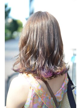 ポタム 東中野(potamu) カラフルインナーカラー