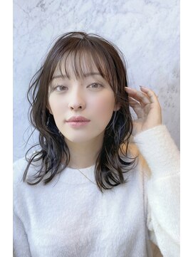 ロアナ 六本木(LOANA ROPPONGI) モカベージュミディ 伸ばしかけミディ