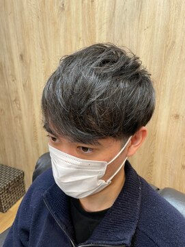 マインド サイトー ヘア アンド スパ mind saito hair&SPA マッシュ×ツーブロック×タイトロー