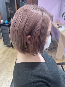 ラヴィキョート(Lavy kyoto) 絶妙な色合い♪くすみピンクミルクティー