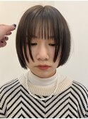 20代 個性派ボブ お洒落ボブ