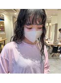 【藤沢/辻堂】ニュアンスパーマ/黒髪パーマ/ロングロングパーマ