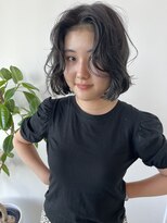 ビュートリアム 七里ヶ浜(BEAUTRIUM)&nbsp;暗めカラーと重めラフボブ◎