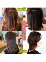 サロン マーニ(salon m ni)&nbsp;デザイン縮毛矯正＋ウルフヘア