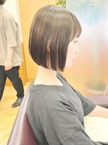 アルバ ヘアリゾート(ALBA)&nbsp;【ALBAさわ】ベージュカラーボブ　★☆