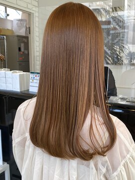 ディフィーノ 青山(DIFINO) 【DIFINO 青山】艶髪キャラメルブラウン♪