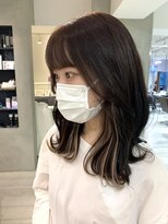 ヘアー ミッション 心斎橋店(hair Mission)&nbsp;ミルクティーインナーハイライト