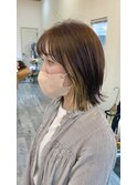 インナーカラー◎ミルクティーベージュ