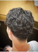 仙台 メンズパーマ 流行の兆し ナチュラルバック