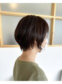ショートレイヤーボブ/ナチュラルブラウン