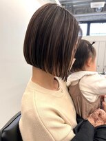 ジルブラン 横浜関内(JIL BLAN) ダブルカラーハイライトケアブリーチレイヤーカットショートヘア