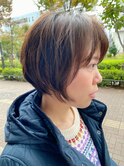 前下がりショートボブ