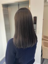 アヴァンスアンス 広島袋町店(AVANCE.ens)&nbsp;裾カラー×暗めシルバー