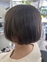 サロンドニケ&nbsp;ナチュラルボブ　透明感白髪染めカラー