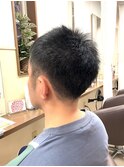 新規お得クーポンあり【見附 今町】メンズツーブロ短めスタイル