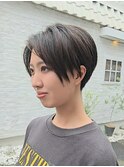 【SHARON原宿】束感ショート×刈り上げボーイッシュショート