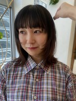 ビファインクーアヴェダ(Be fine coo AVEDA) 外ハネボブ くびレイヤーヘアお顔周りレイヤースタイル10代/20代