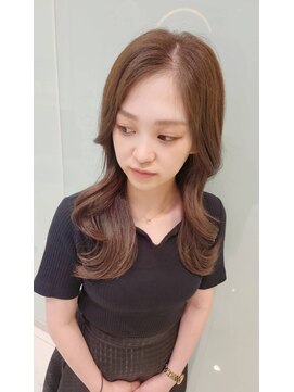 六本木美容室 白金店 韓国女優カット