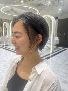 ザザアオヤマ(ZA/ZA AOYAMA) フェイスフレーミング×ショートヘア