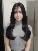 9544髪質改善トリートメントブリーチなしカラー韓国ワンホンヘア