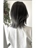 大人の為のハイライトバレイヤージュ【白髪ぼかしハイライト】&カット￥25300
