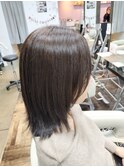 アッシュブラック髪質改善