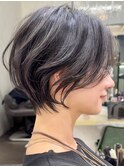 10代20代30代40代小顔顔まわり似合わせ耳かけショート