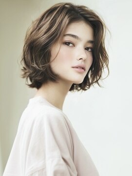 アルトリスト(Altruist Aging×HAIR&SPA) ☆イメチェンピンクベージュアンブレラカラー前髪クールショート