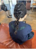 kidsヘアセット