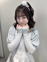 りんごちゃんヘア　渋谷ヘアメ　アイドルヘア　ボブヘアメ