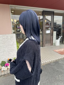 ウニレ バイ センス(unire by sense) 【ブリーチ２回】ブルーラベンダーカラーで透明感◎