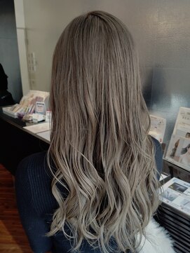 アレックス 西神中央店(alex) ハイトーンベージュ×大人可愛いロングスタイル【20代30代40代】