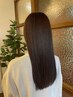 【ナチュラルな縮毛矯正】＋質感が格段に変わるTR付き￥18,700→16,800
