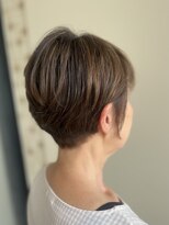 アミックス Hair&Make Amix KOKUSAIHOTEL&nbsp;白髪ぼかしハイライト